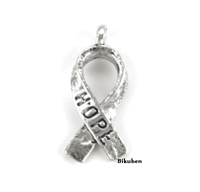 Blue Moon - Charm - Hope Ribbon