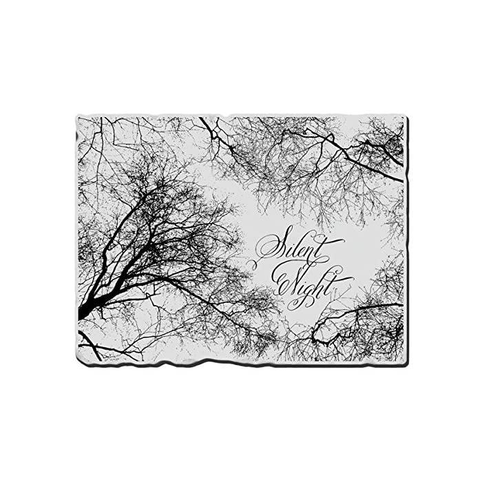 Stampendous - Cling Rubber Stamp - Silent Night