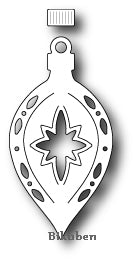 Poppystamps - Dies - Jasper Ornament Outline