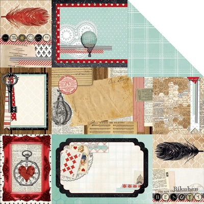 BoBunny - Star-Crossed - Love 12x12"