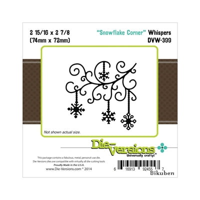 Die-Versions - Snowflake Corner Die