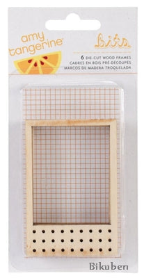 American Crafts - Wood Veener Frames - Stitched