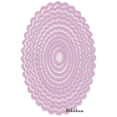 Nellie Snellen - Multi Frame - Wavy Oval Dies