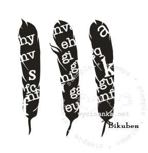 Wycinaka - Clearstamps - Fjær