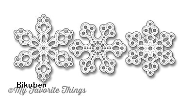Die-namics - Pierced Snowflakes