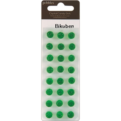 Pebbles: Crystal Candy Dots - Spinach