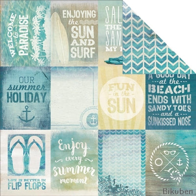 KaiserCraft - Sandy Toes - Beach Bum 12x12"