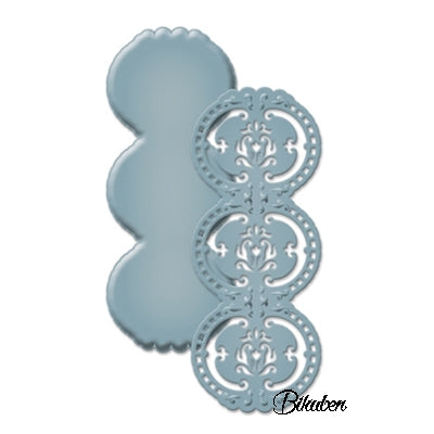 Spelbinders - Shapeabilities - Victorian Decorative Border Strip