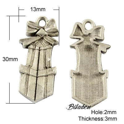 Charms - Antique Silver - Gift