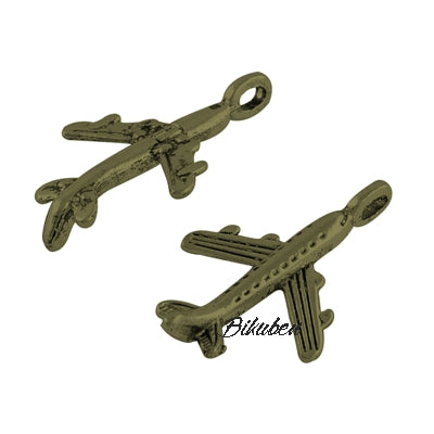 Charms - Antique Bronze - Air Plane