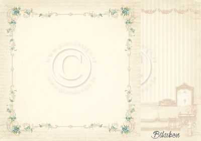 Pion Design - Paris Flea Market - Forget me not 12x12"