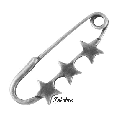 Charms - Antique Silver - Pin
