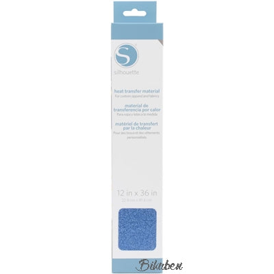 Silhouette - Heat Transfer - Glitter - Blue