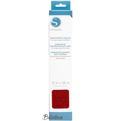 Silhouette - Heat Transfer - Glitter - Red