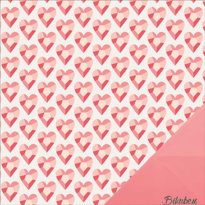 Crate Paper - Kiss Kiss - Love Rocks 12x12"