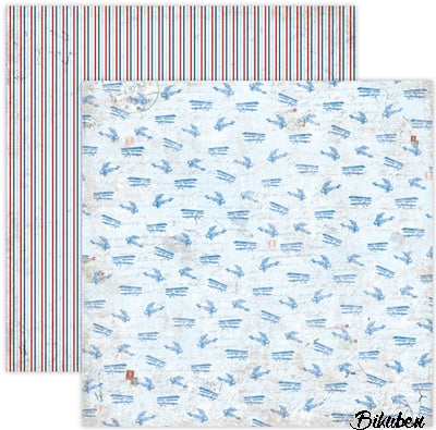 Papirdesign - Hell & Lykke - Over skyene 12x12"