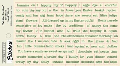 Authentique - Treasure - Petite Diction Stickers