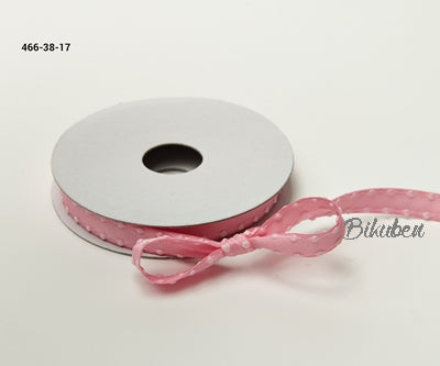 May Arts - Satin with Knotted Egde -Pink - METERSVIS