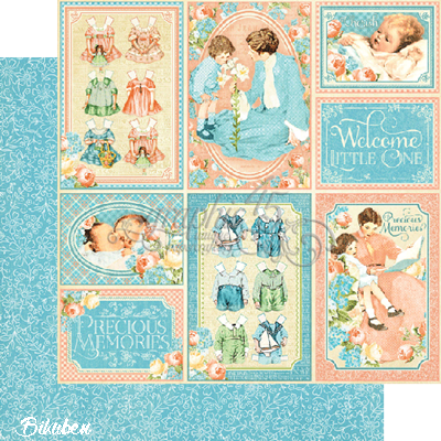 Graphic45 - Precious Memories - Pat-A-Cake 12x12"