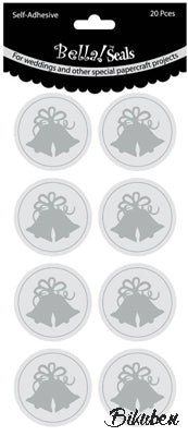 Ruby Rock-it - Stickers - Wedding Selas - Silver Bells