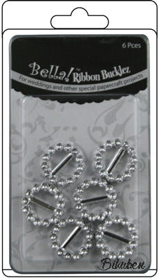 Ruby Rock-it - Ribbon Buckles - Round