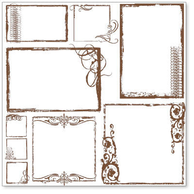 Hambly: Urban Chic Frames, Brown Overlay