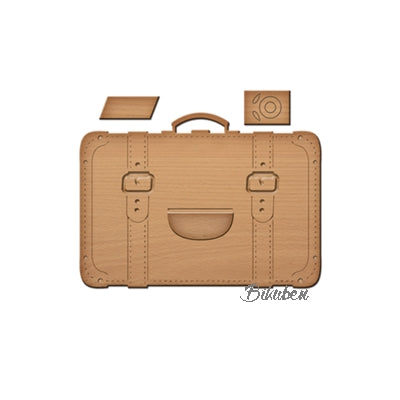 Spellbinders - Shapeabilites - International Luggage Inspire Die
