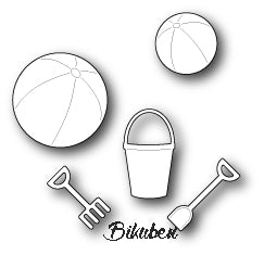 Memory Box - Beach Toys Die