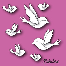 Memory Box - Open Studio - Contempo Birds Dies