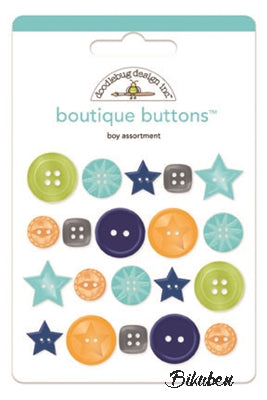 Doodlebug - Boutique Buttons - Boy