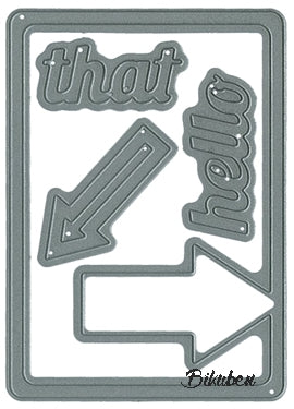 Technique Tuesday - DIY Steel Die - That Arrow Card