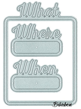 Technique Tuesday - DIY Steel Die - What Where When