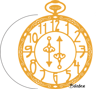 Cheery Lynn - Pocket Watch with Angel Wings Dies