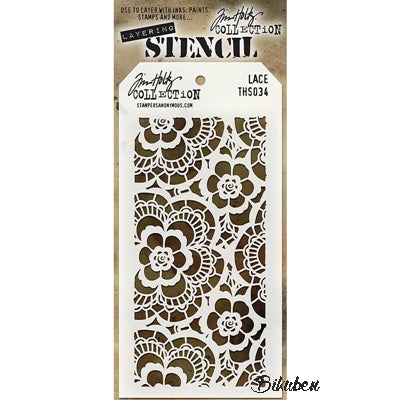 Tim Holtz - Stencil - Lace