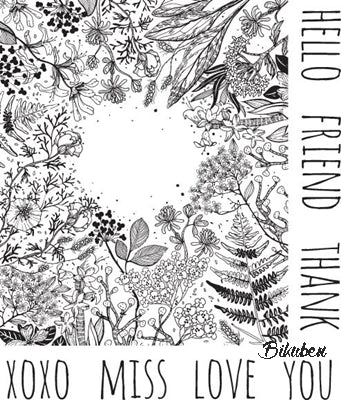 Tim Holtz Collection - Botanical Sketch - Stamps