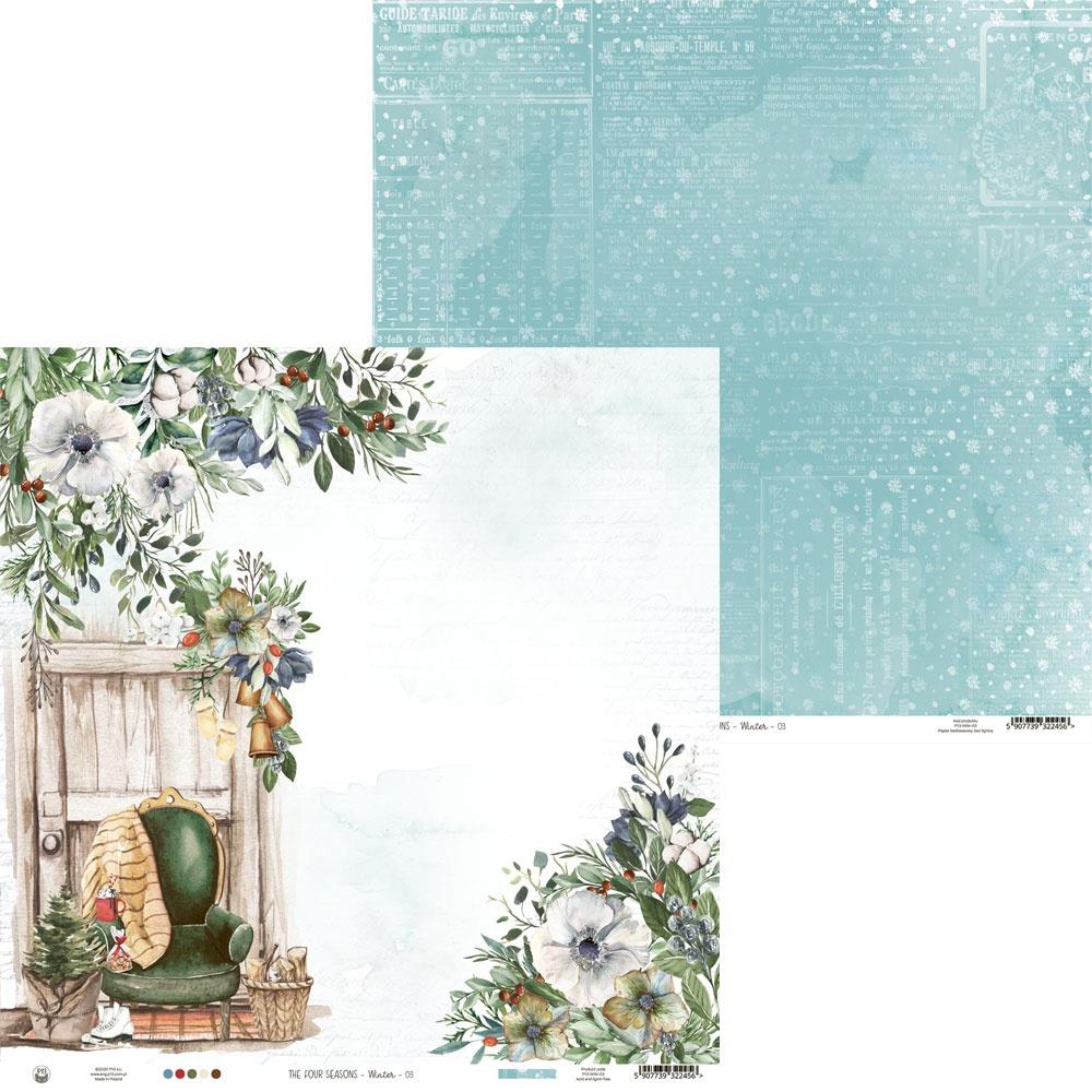 P13 - The Four Seasons Winter #03 - Paper 12 x 12"