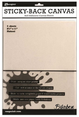 Ranger - Sticky Back Canvas - Natural 8,5"x11"