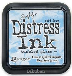 TIm Holtz - Mini Distress Ink Pute - Tumbled Glass