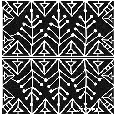 The Crafter's Workshop - Snow Branc Template 6x6"