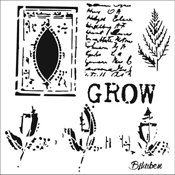 The Crafter's Workshop - Grow Page Template 12x12"