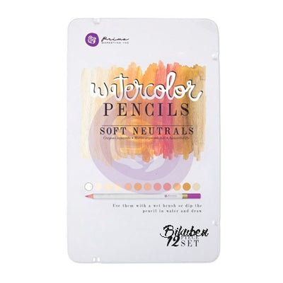 Prima - Watercolor Pencils - Soft Neutrals