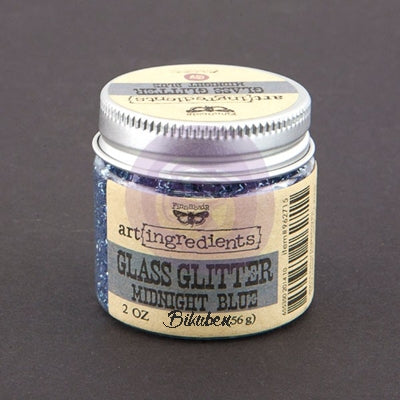 Prima - Art Ingredients by Finnabair - Glass Glitter - Midnight Blue