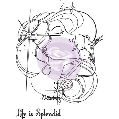 Prima - Bloom Girls - Cling stamp - Anneli