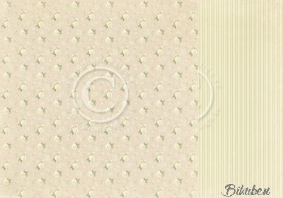 Pion Design - Vintage Wedding - White Flowers 12x12"