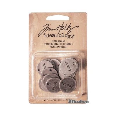Tim Holtz - Ideaology - Typed Tokens