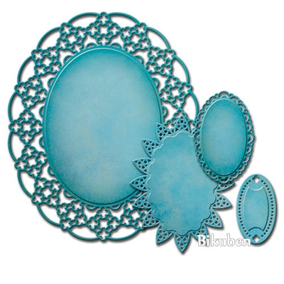 Spelbinders - Shapeabilities - Oval Regalia Dies