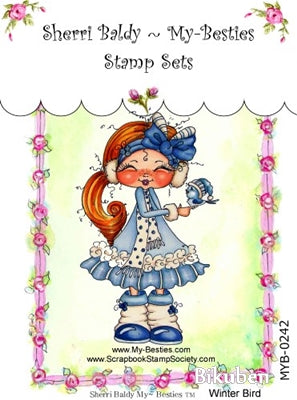 My Besties - Clear Stamp - Winter Bird