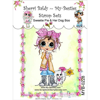My Besties - Clear Stamp - Sweetie Pie & her dog Boo