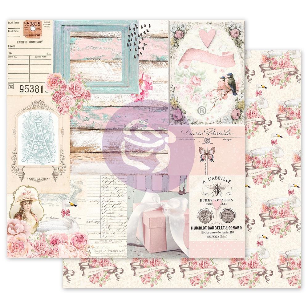 Prima - With Love - All of the pretty things - 12 x 12"