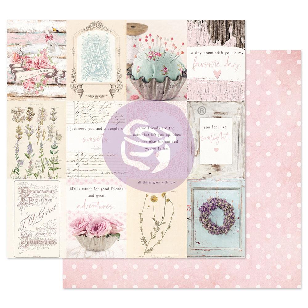 Prima - With Love - True Friendship - 12 x 12"